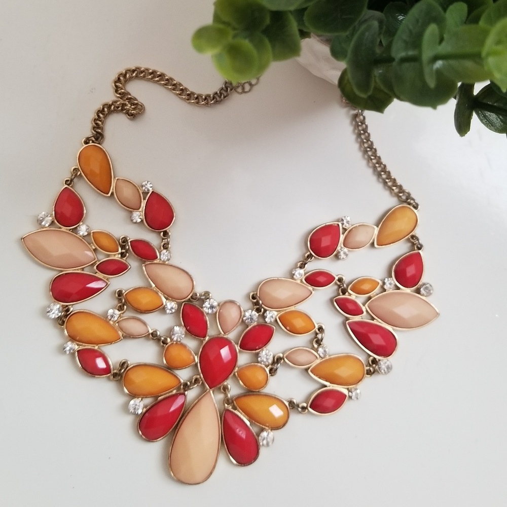 Beautiful Bright Statement Necklace |